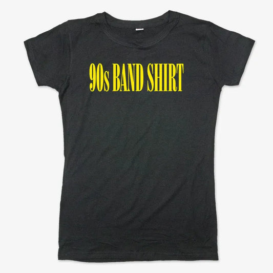 90's BAND SHIRT-Women's T-Shirt-Midnight