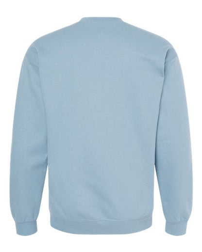 Unisex Softstyle® Midweight Crewneck Sweatshirt - Stone Blue Back