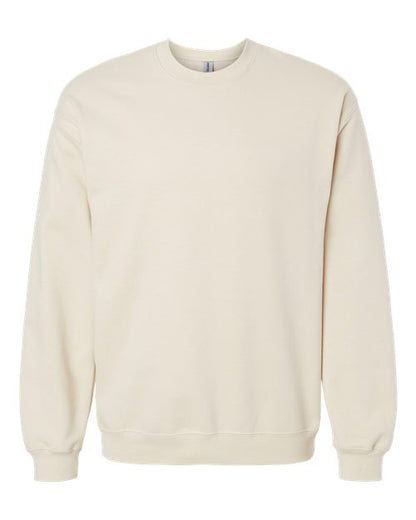 Gildan Unisex Softstyle® Midweight Crewneck Sweatshirt - Sand Front