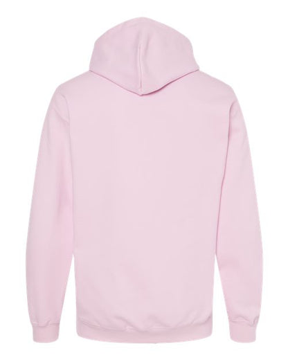 Unisex Softstyle® Midweight Hooded Sweatshirt - Light Pink Back