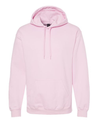 Gildan Unisex Softstyle® Midweight Hooded Sweatshirt - Light Pink Front