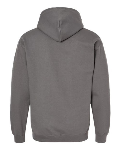 Unisex Softstyle® Midweight Hooded Sweatshirt - Charcoal Back