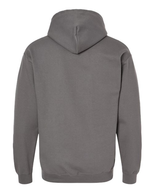 Unisex Softstyle® Midweight Hooded Sweatshirt - Charcoal Back