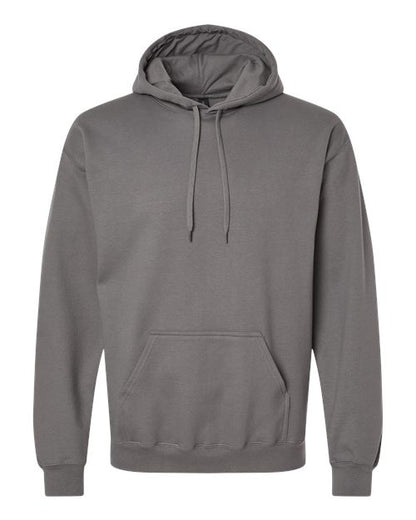 Unisex Softstyle® Midweight Hooded Sweatshirt - Charcoal Front