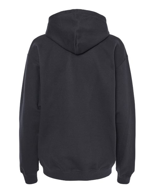 Unisex Softstyle® Midweight Hooded Sweatshirt - Black Back