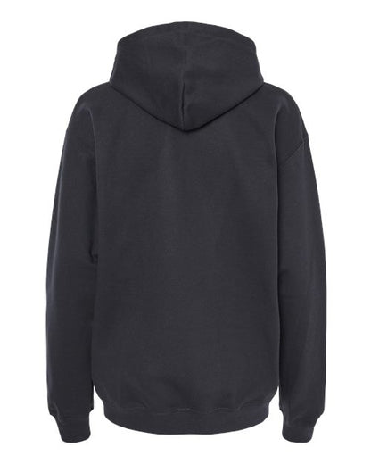 Unisex Softstyle® Midweight Hooded Sweatshirt - Black Back