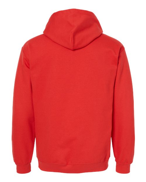 Unisex Softstyle® Midweight Hooded Sweatshirt - Red Back