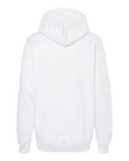 Unisex Softstyle® Midweight Hooded Sweatshirt - White Back