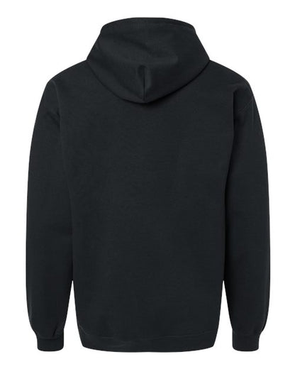 Unisex Softstyle® Midweight Full-Zip Hooded Sweatshirt - Black Back