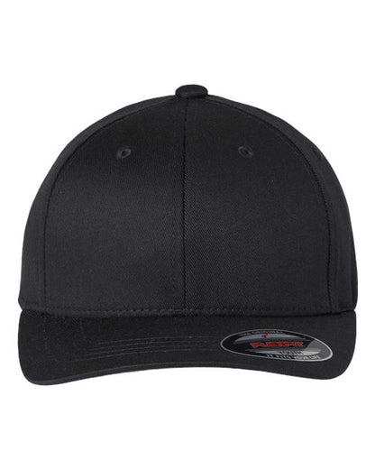 Flexfit Youth Cotton Blend Cap - Black Front
