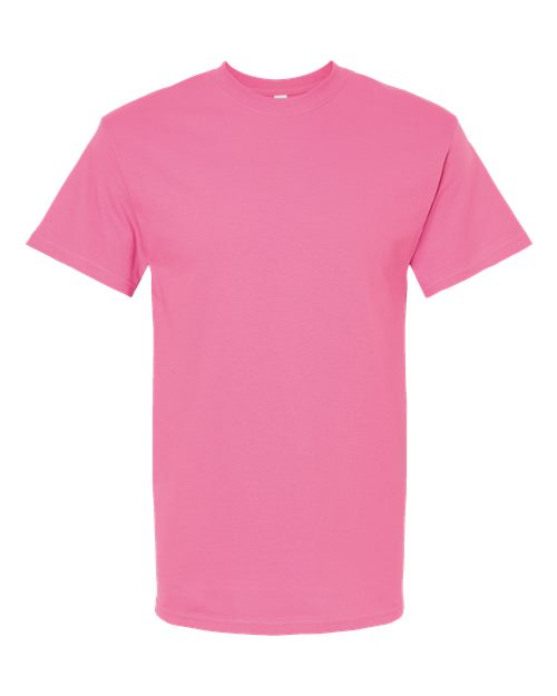 M&O Men's Gold Soft Touch T-Shirt - Azalea Front