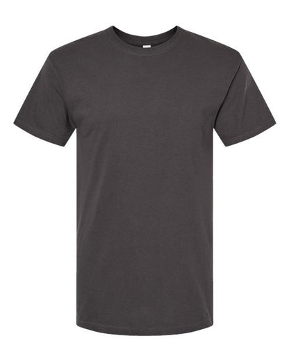 M&O Men's Gold Soft Touch T-Shirt - Charcoal Front