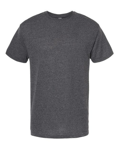 M&O Men's Gold Soft Touch T-Shirt - Dark Heather Front