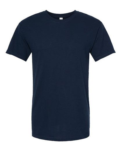 M&O Men's Gold Soft Touch T-Shirt - Deep Navy Front