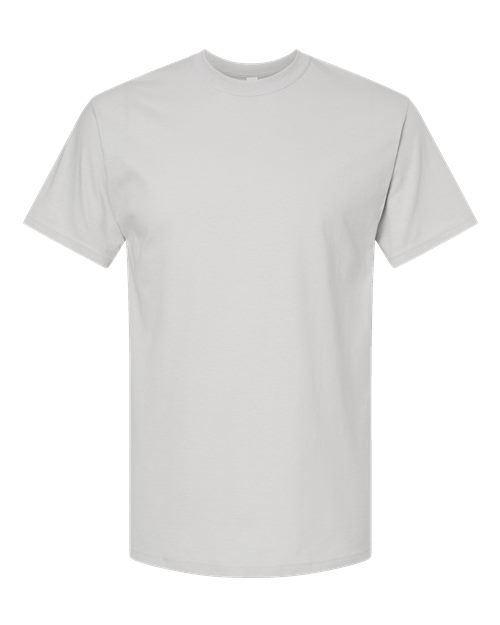 M&O Men's Gold Soft Touch T-Shirt - Platinum Front