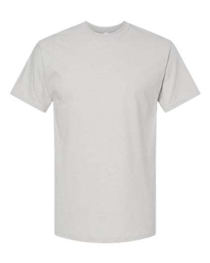M&O Men's Gold Soft Touch T-Shirt - Platinum Front
