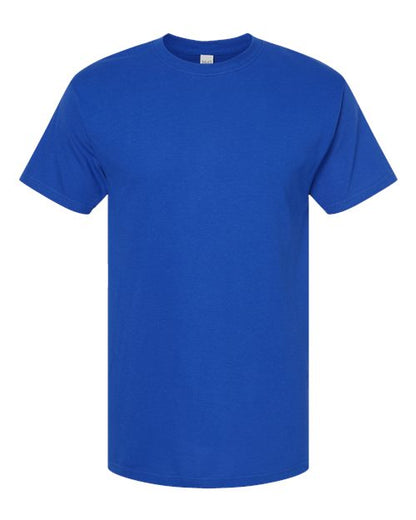 M&O Men's Gold Soft Touch T-Shirt - Royal Front