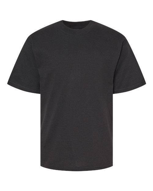 M&O Youth Gold Soft Touch T-Shirt - Black Front