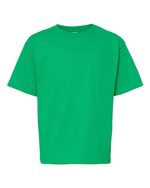 M&O Youth Gold Soft Touch T-Shirt - Irish Green Front