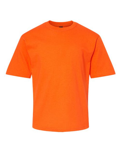 M&O Youth Gold Soft Touch T-Shirt - Orange Front