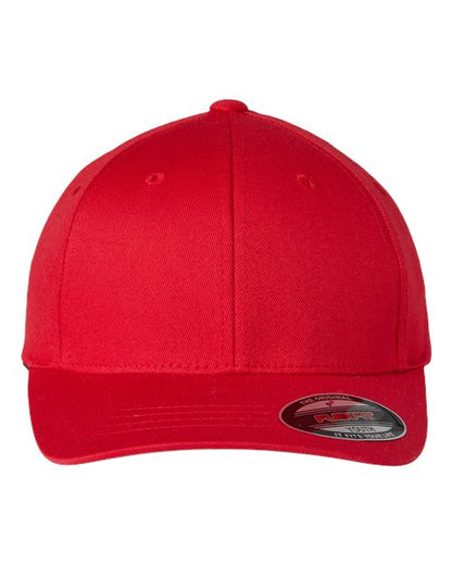 Flexfit Youth Cotton Blend Cap - Red Front