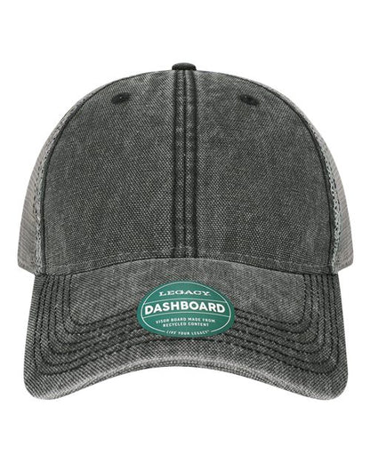LEGACY Dashboard Trucker Cap - Black/ Grey Front