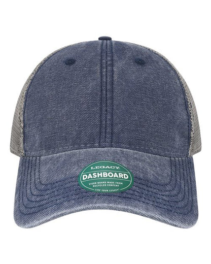 LEGACY Dashboard Trucker Cap - Navy/ Grey Front