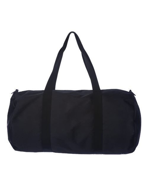 Independent Trading Co. 29L Day Tripper Duffel Bag - Black Front