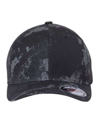Flexfit Cotton Blend Cap - Poseidon Black Front