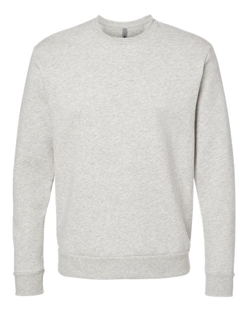Next Level Unisex Malibu Crewneck Sweatshirt - Oatmeal Front
