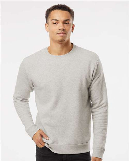 Next Level Unisex Malibu Crewneck Sweatshirt - Model Front