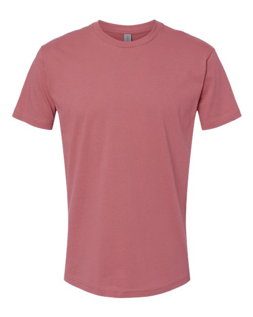 Next Level Unisex Cotton Tee - Mauve Front
