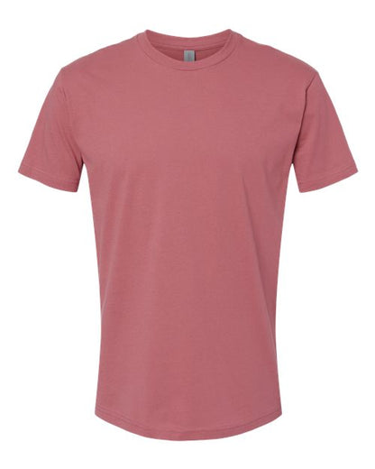 Next Level Unisex Cotton Tee - Mauve Front