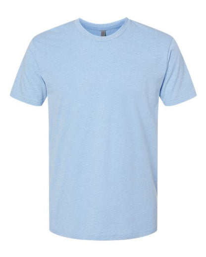 Next Level Unisex CVC Tee - Heather Columbia Blue Front