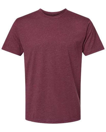 Next Level Unisex CVC Tee - Heather Maroon Front