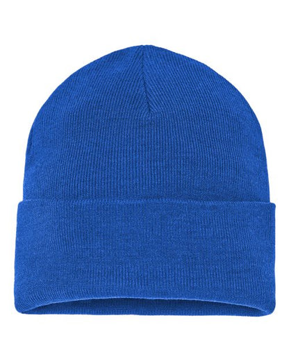 Atlantis Headwear Sustainable Beanie - Royal Front