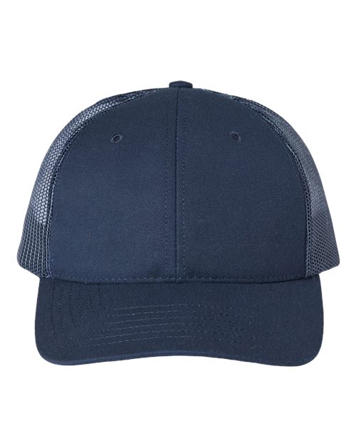 Classic Caps USA-Made Trucker Cap - Navy Front