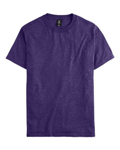Hanes Unisex Beefy-T® T-Shirt - Grape Smash Heather Front