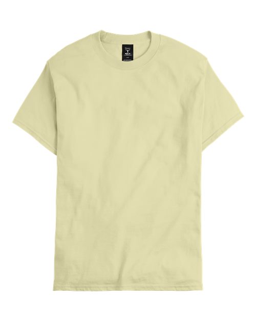 Hanes Unisex Beefy-T® T-Shirt - Lemon Meringue Front