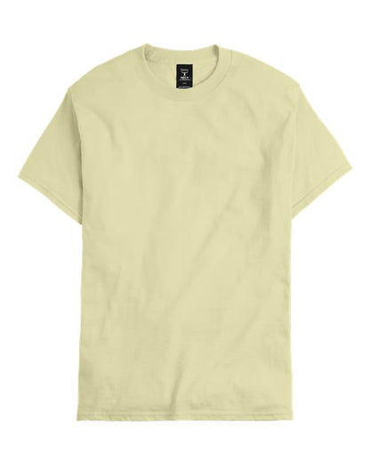 Hanes Unisex Beefy-T® T-Shirt - Lemon Meringue Front