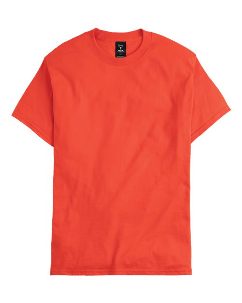 Hanes Unisex Beefy-T® T-Shirt - Poppy Red Front
