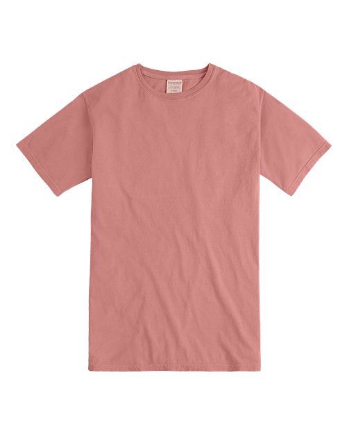 ComfortWash by Hanes Men's Garment-Dyed T-Shirt - Mauve Front