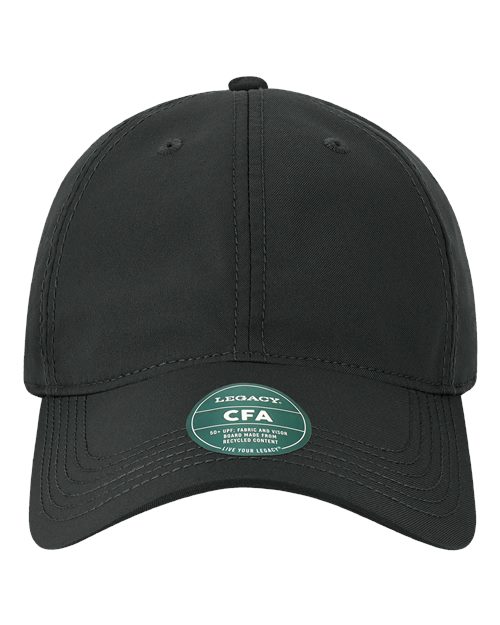LEGACY Cool Fit Adjustable Cap - Black Front