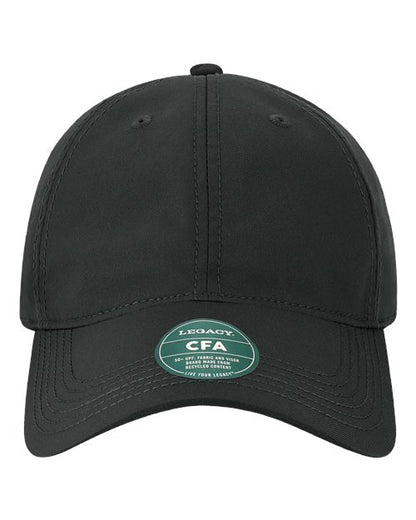 LEGACY Cool Fit Adjustable Cap - Black Front