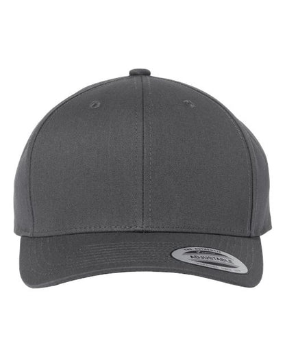 YP Classics CVC Snapback Cap - Charcoal Front