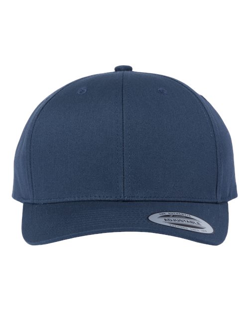 YP Classics CVC Snapback Cap - Navy Front