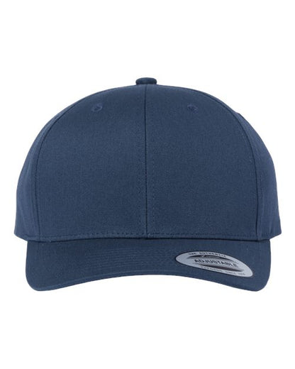 YP Classics CVC Snapback Cap - Navy Front