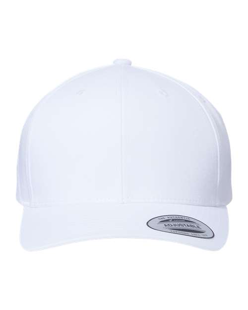 YP Classics CVC Snapback Cap - White Front