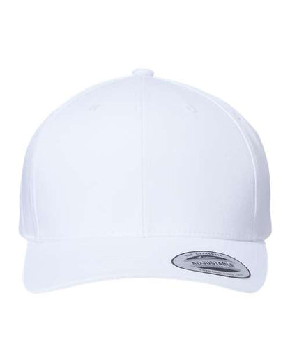 YP Classics CVC Snapback Cap - White Front