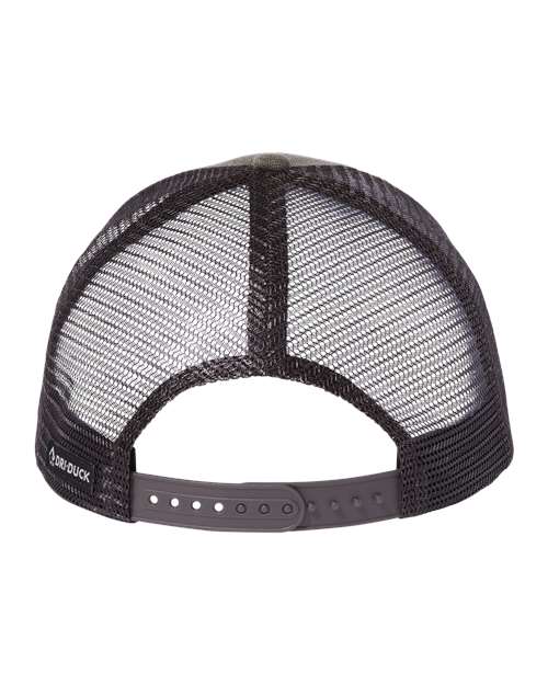 DRI DUCK Pique Trucker Cap - Back